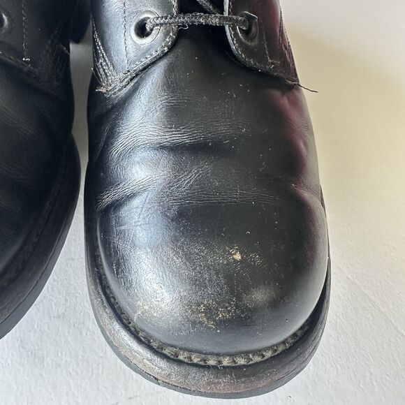 1967 Endicott Johnson Men\'s 8W Combat Boots US Military Vietnam Black Leather main image 10